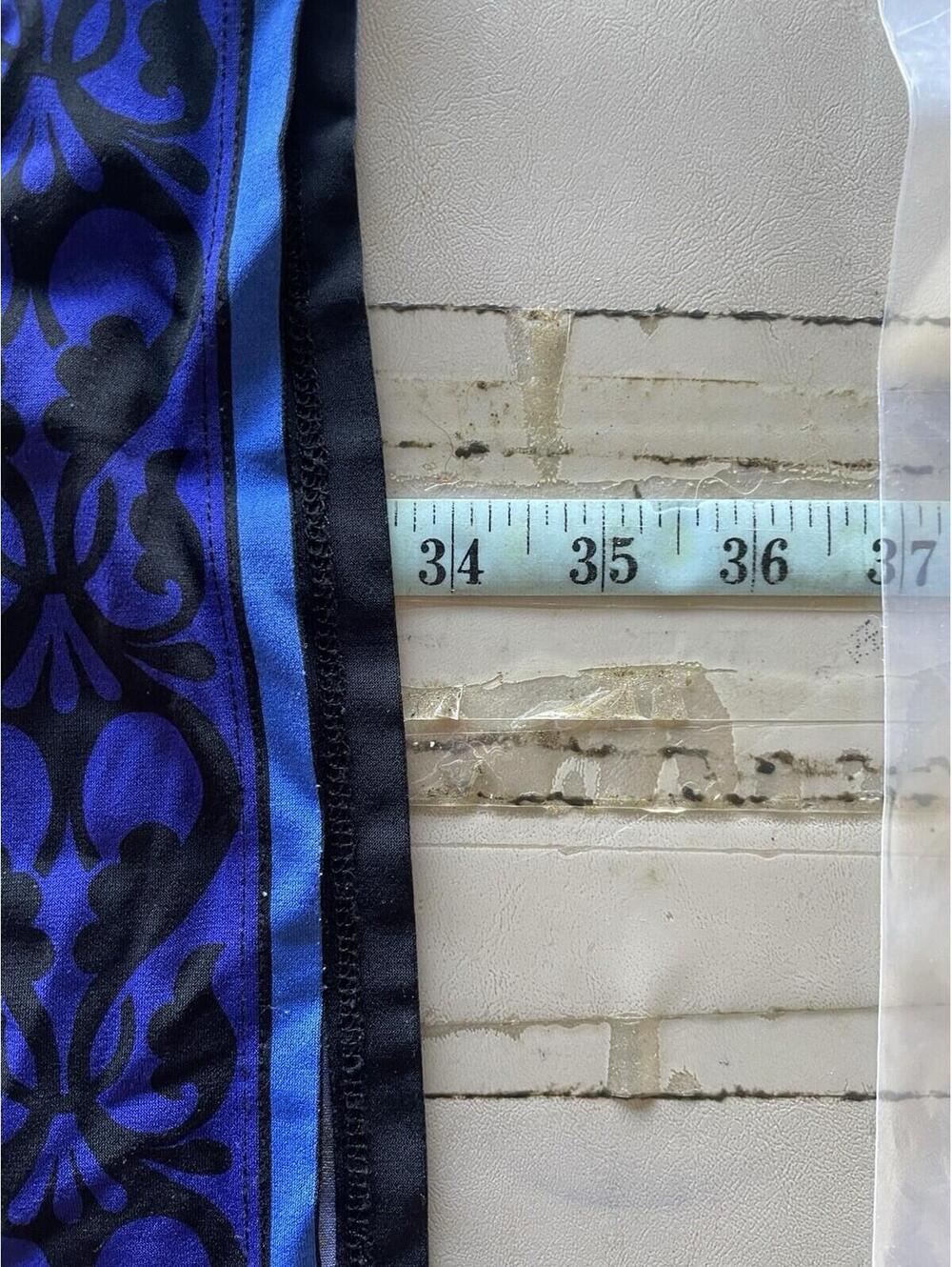 Laundry by design size 4 dress blue floral stretch - Picture 3 of 7